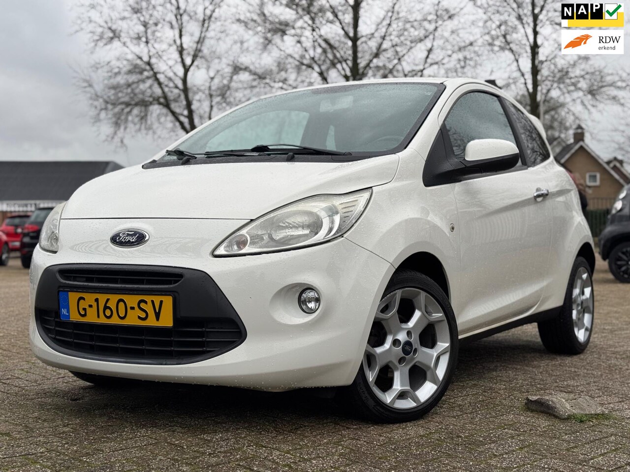 Ford Ka - 1.2 Titanium X AIRCO VOL LEDER PARKSENSOREN NW.KOPPELING - AutoWereld.nl