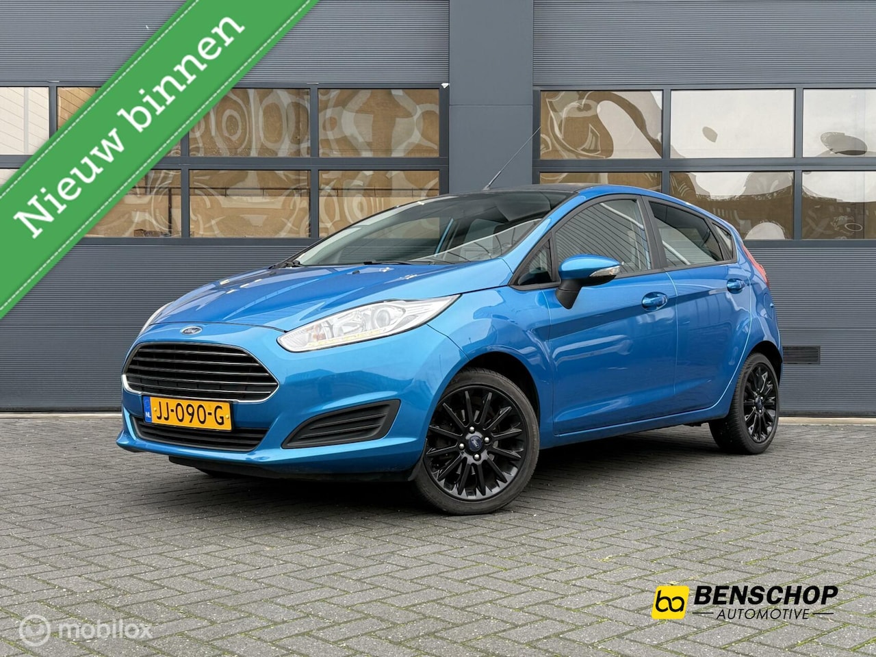 Ford Fiesta - 1.0 Titanium Airco Lichtmetaal LED 5 Deurs NL auto - AutoWereld.nl