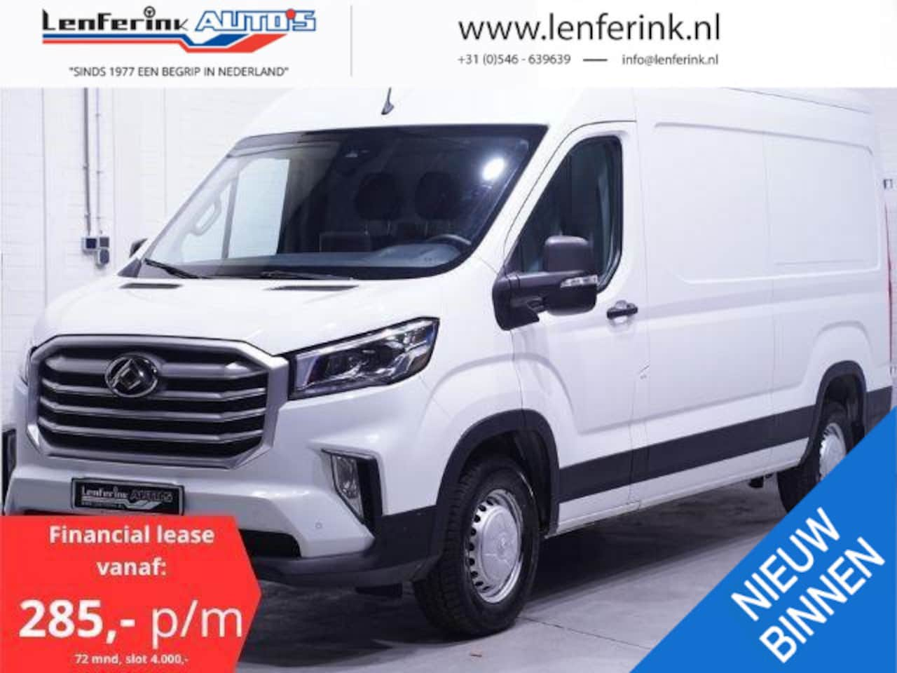 Mercedes-Benz Sprinter - Maxus Deliver 2.0 CIT L3H2 148 pk Airco, Camera Apple Carplay, Laadruimte Pakket, PDC V+A, - AutoWereld.nl