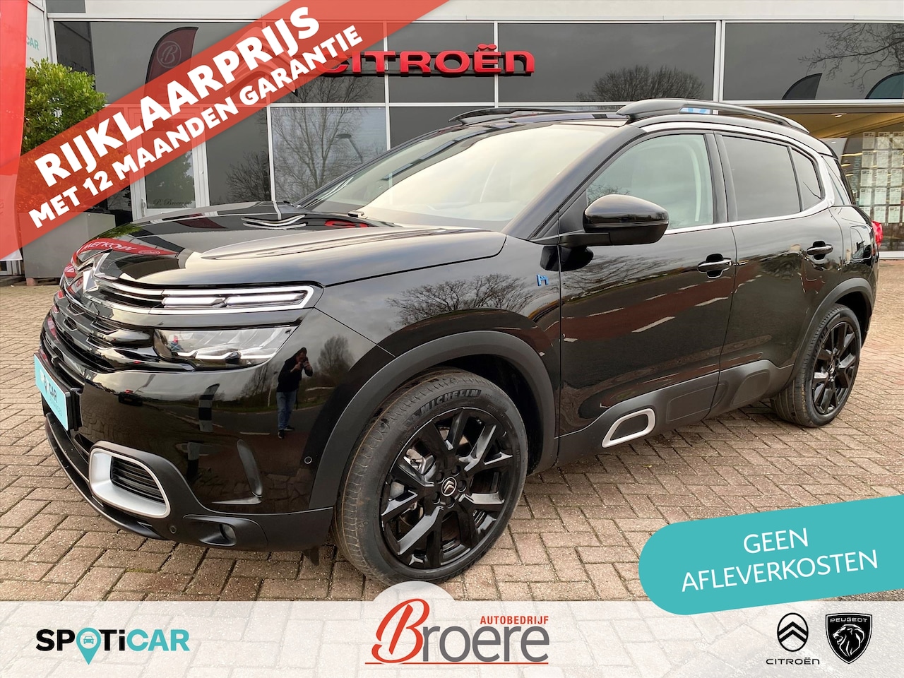 Citroën C5 Aircross - 1.6 Hybrid 225pk EAT8 Shine | elek achterklep, camera, parkeersensoren voor en achter, 19 - AutoWereld.nl