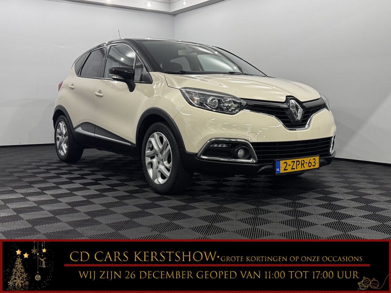 Renault Captur - 0.9 TCe Dynamique Clima, Parkeer sensoren, Navi, Cruise control, Keyless start, Lichtmetal - AutoWereld.nl