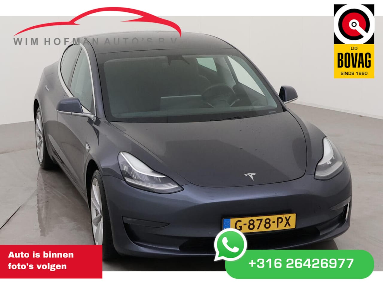 Tesla Model 3 - Long Range RWD Long Range AWD 75 kWh 351PK Autopilot FSD Comp - AutoWereld.nl