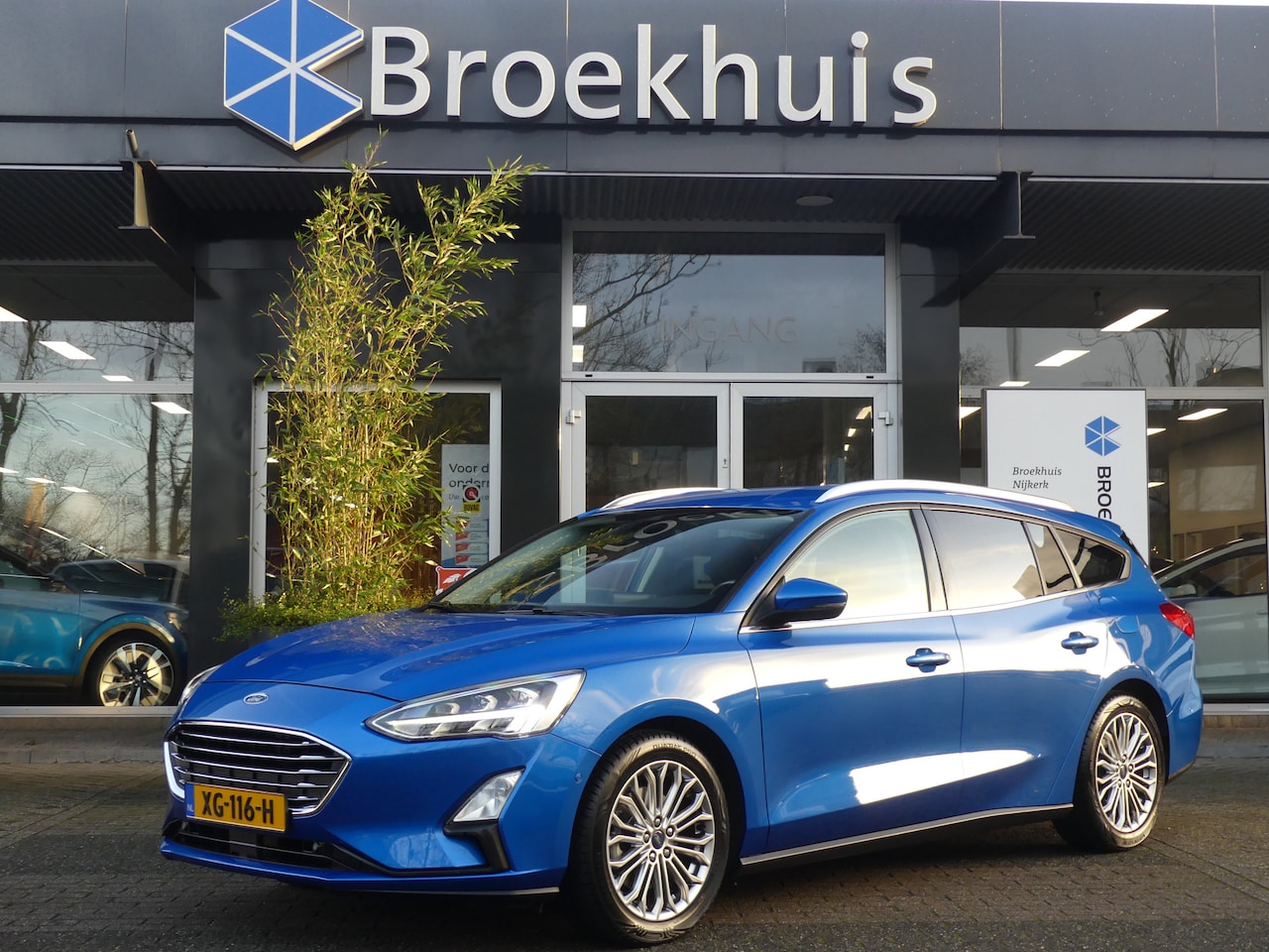 Ford Focus Wagon - 1.0 EcoBoost 125PK Titanium Business | TREKHAAK | LED-KOPLAMPEN | 17'' LMV | CAMERA | NAVI - AutoWereld.nl