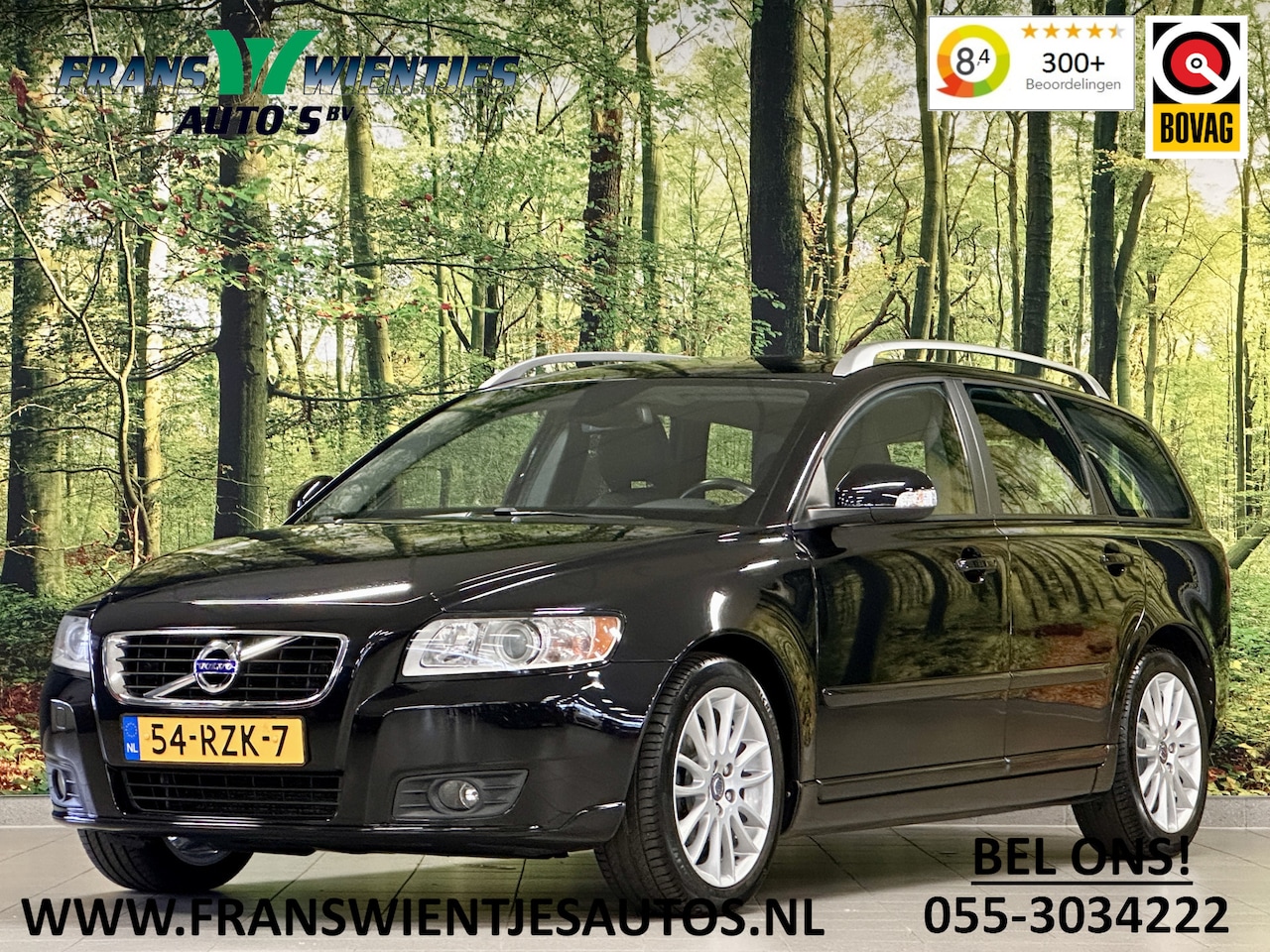 Volvo V50 - 2.0 Sport | Cruise Control | Parkeersensoren Achter | Airconditioning | Bluetooth | Isofix - AutoWereld.nl