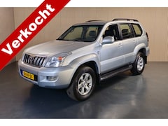 Toyota Land Cruiser - 3.0 D-4D SX 166 PK 4WD AUT. *Bijtellingsvriendelijk*Youngtimer* + NAVIGATIE / LEDER / STOE