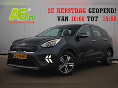 Kia Niro - 1.6 GDi Hybrid DynamicLine 20X OP VOORRAAD 140PK Automaat Half Leder Navigatie Camera Adap