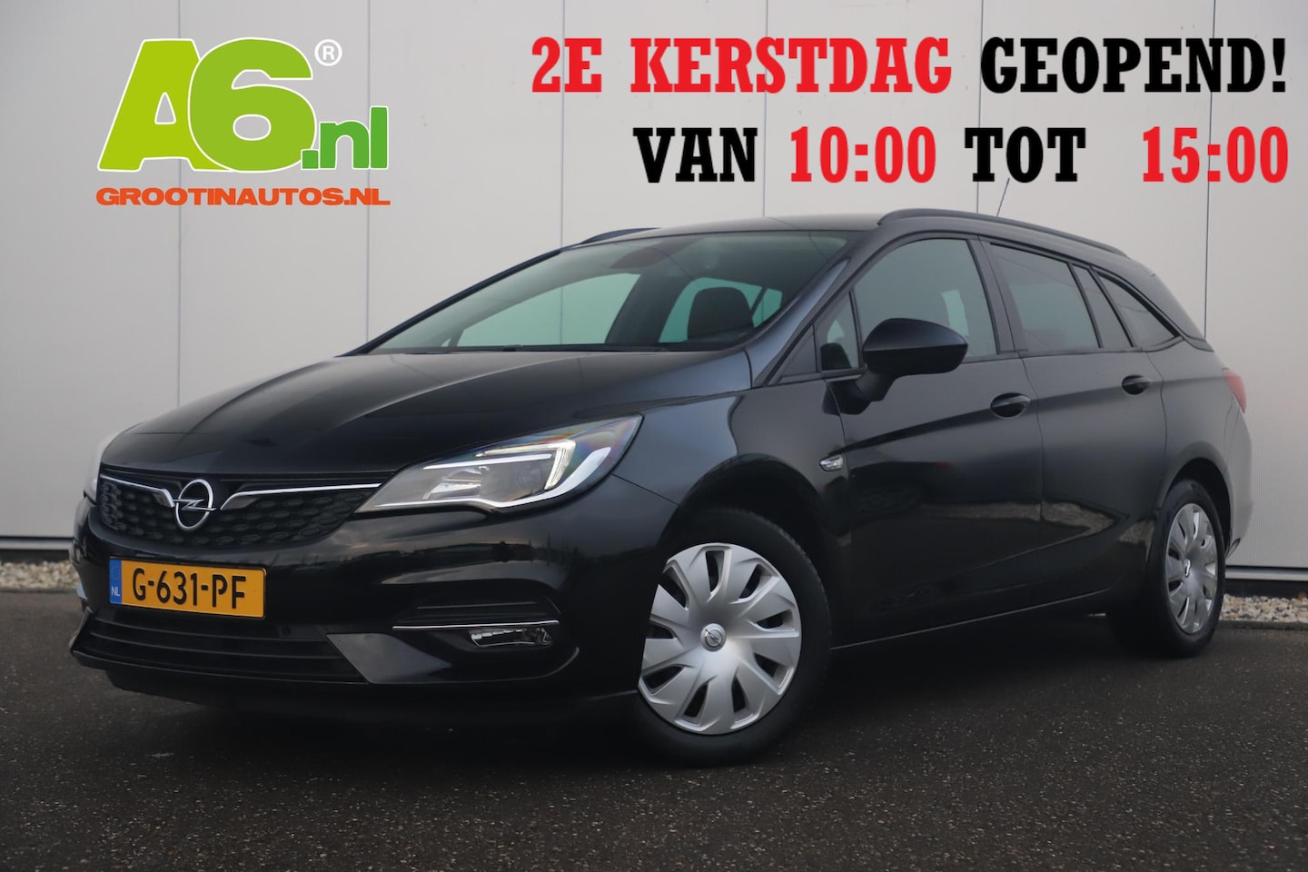 Opel Astra Sports Tourer - 1.2 Business Edition 110PK Facelift Navigatie Airco Cruise Carplay Android Bluetooth Parke - AutoWereld.nl