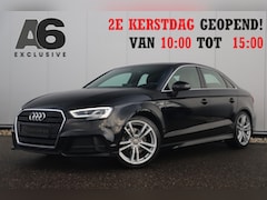 Audi A3 Limousine - 35 TFSI CoD S Line Sport 150PK Automaat Trekhaak Virtual Cockpit Half Leder 18 inch Full L