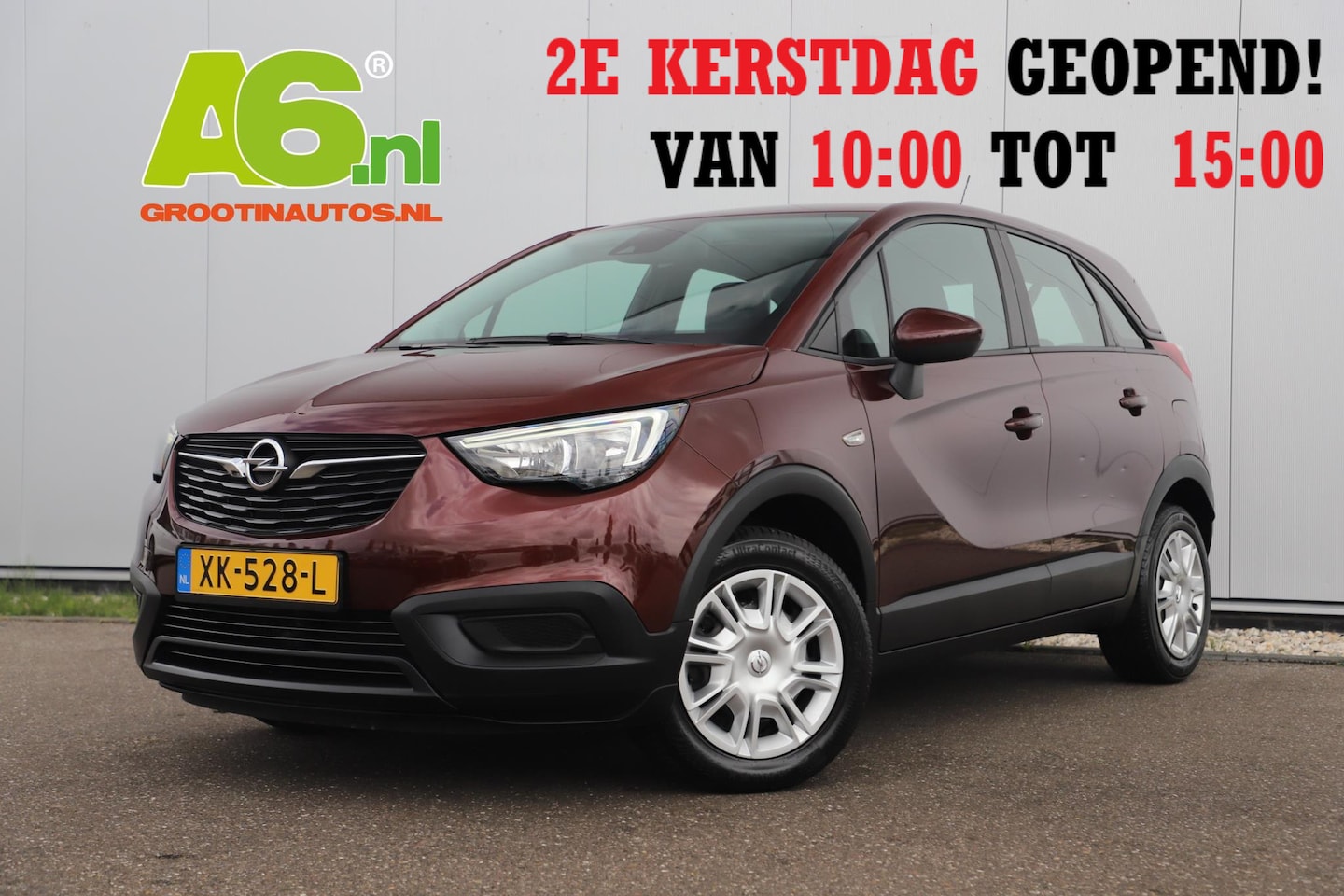 Opel Crossland X - 1.2 Turbo Innovation 110PK Carplay Android Navigatie Airco Cruise Bluetooth - AutoWereld.nl