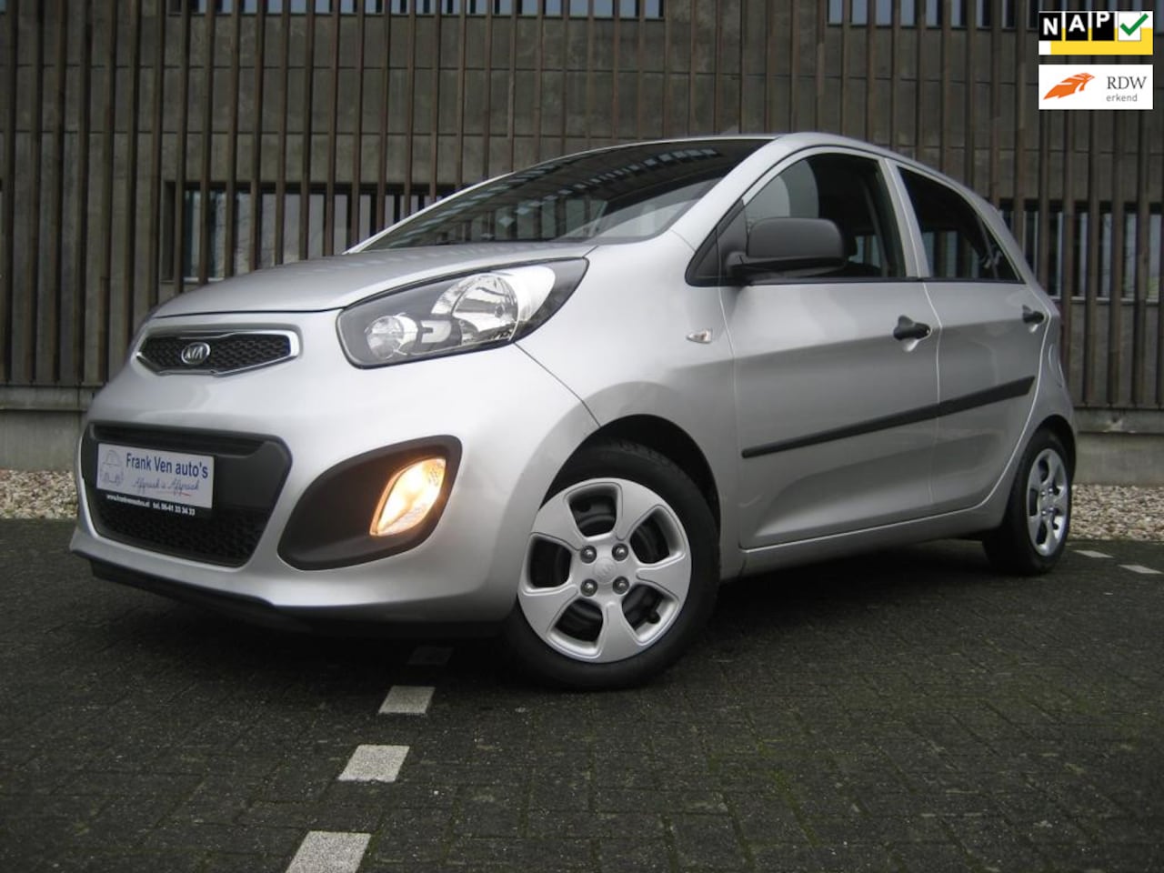 Kia Picanto - 1.2 CVVT Comfort Pack/AUTOMAAT/43.838km NAP/5drs/AIRCO/origineel NL auto/boekjes/2 sleutel - AutoWereld.nl