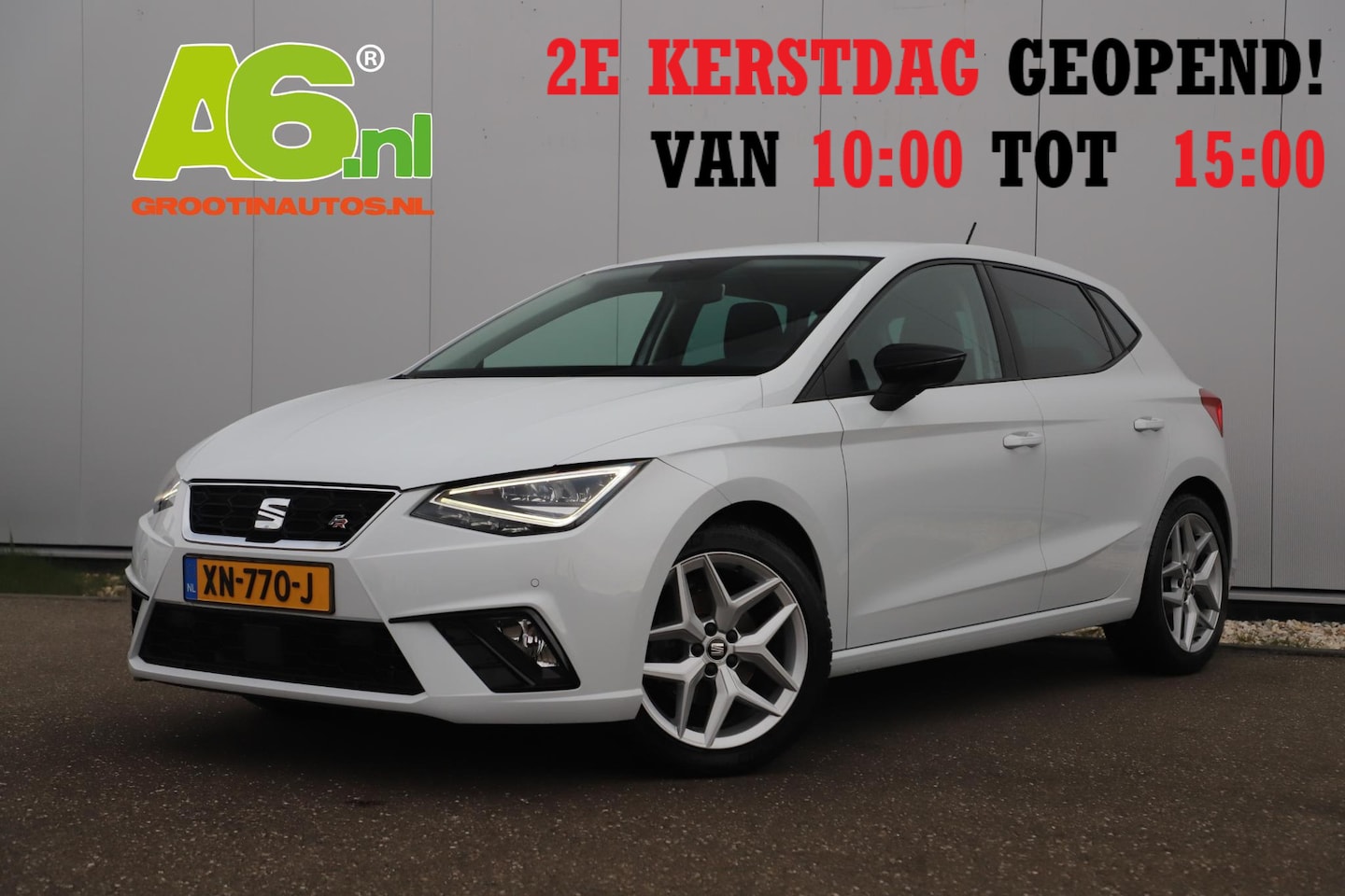 Seat Ibiza - 1.5 TSI EVO FR Business Intense 150PK ! Full LED 17 inch LMV Sfeerverlichting Navigatie Ac - AutoWereld.nl