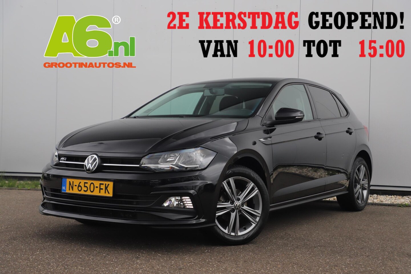 Volkswagen Polo - 1.0 TSI R-Line DSG Automaat 95PK Navigatie Draadloos Carplay Android PDC Bluetooth Adaptiv - AutoWereld.nl