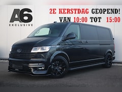 Volkswagen Transporter - 2.0 TDI L2H1 DC Bulli 199PK DSG Automaat Black Edition Trekhaak Virtual Cockpit 20 Inch LM