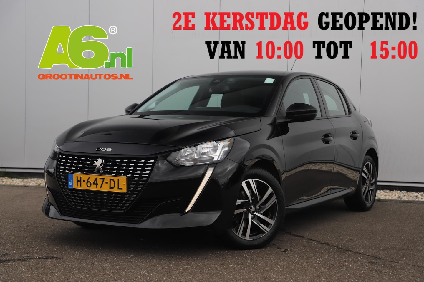 Peugeot 208 - 1.2 PureTech Allure Automaat Digitale Cockpit Navigatie Clima Cruise PDC DAB+ Carplay Blue - AutoWereld.nl