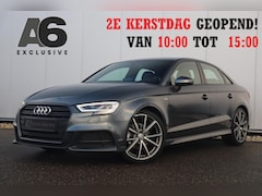 Audi A3 Limousine - 1.5 TFSI CoD Sport S Line 150PK DSG Automaat Black Optic 19 inch Full LED Half Leder Navig