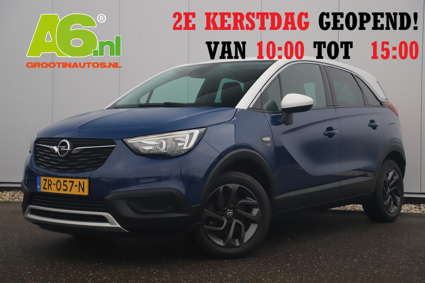 Opel Crossland X - 1.2 Turbo 120 Jaar Edition 110PK Carplay Android Navigatie Airco Cruise 16 inch LMV Blueto - AutoWereld.nl