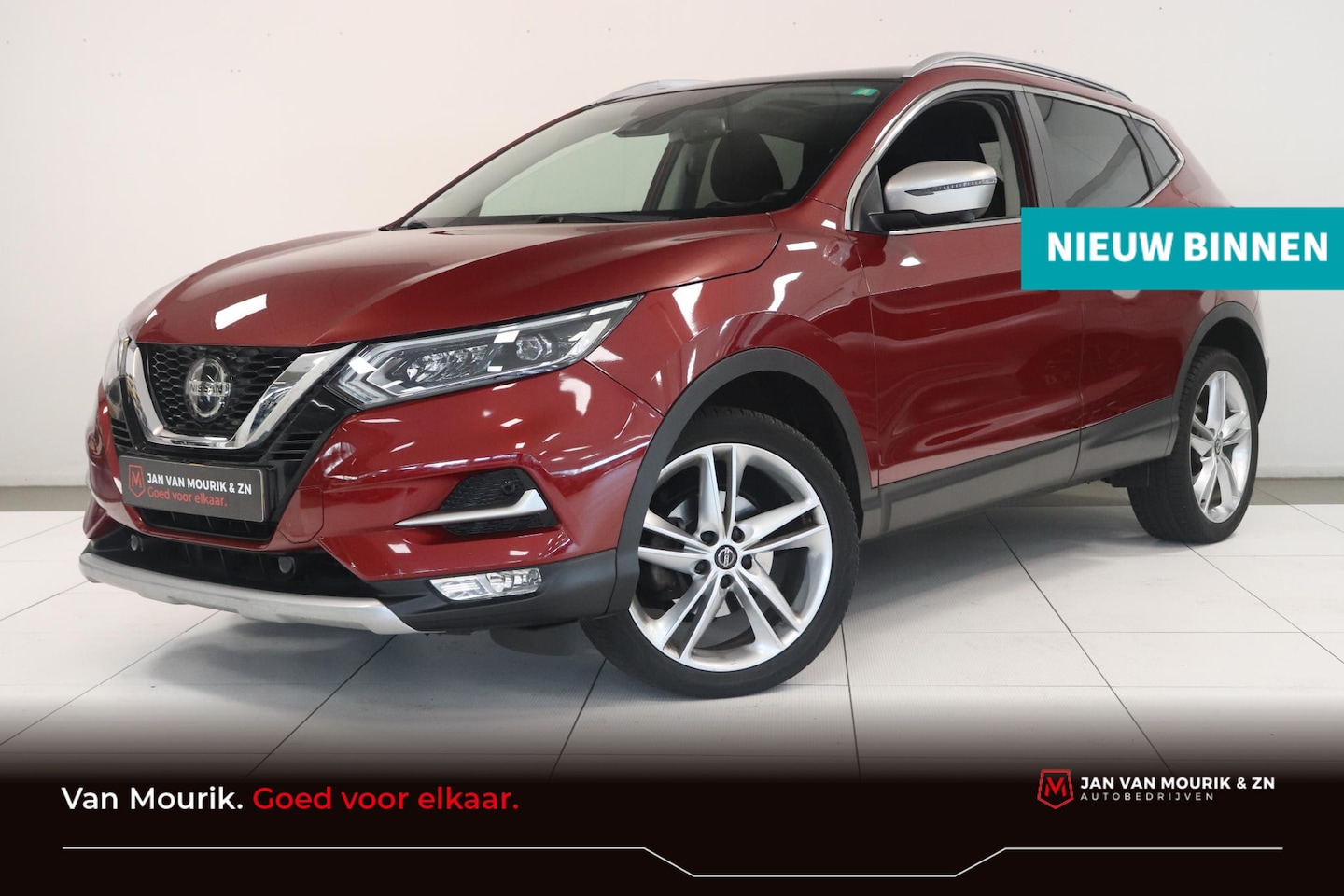 Nissan Qashqai - 1.3 DIG-T 140 N-Motion | 360°  Camera | Panoramadak | Navigatie | - AutoWereld.nl