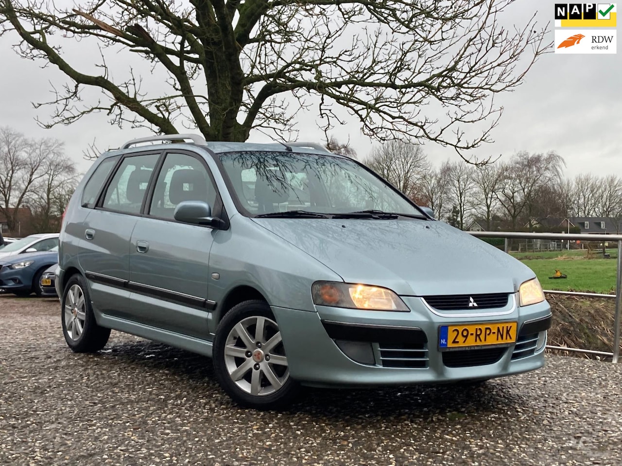 Mitsubishi Space Star - 1.8 Instyle Silver | Automaat + Airco nu € 2.975,-!!! - AutoWereld.nl