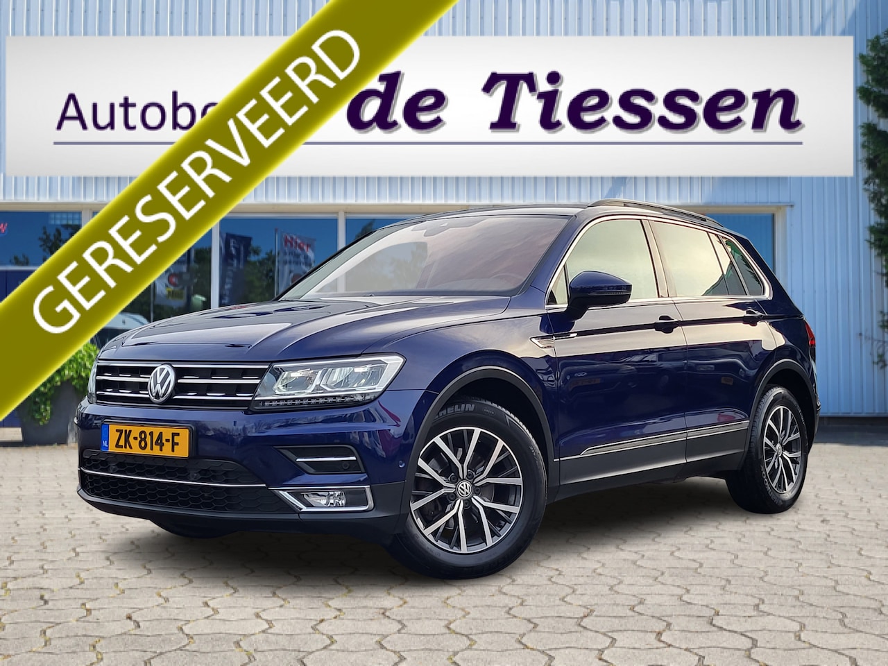 Volkswagen Tiguan - 1.4 TSI ACT 150PK Comfortline BNS Stoel-stuur verw, App connect, Adapt, Cruise, Rijklaar m - AutoWereld.nl