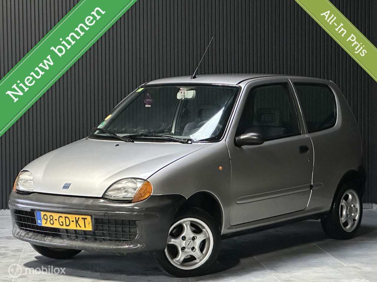 Fiat Seicento - 1100|ELEKPAKKET|APK| - AutoWereld.nl