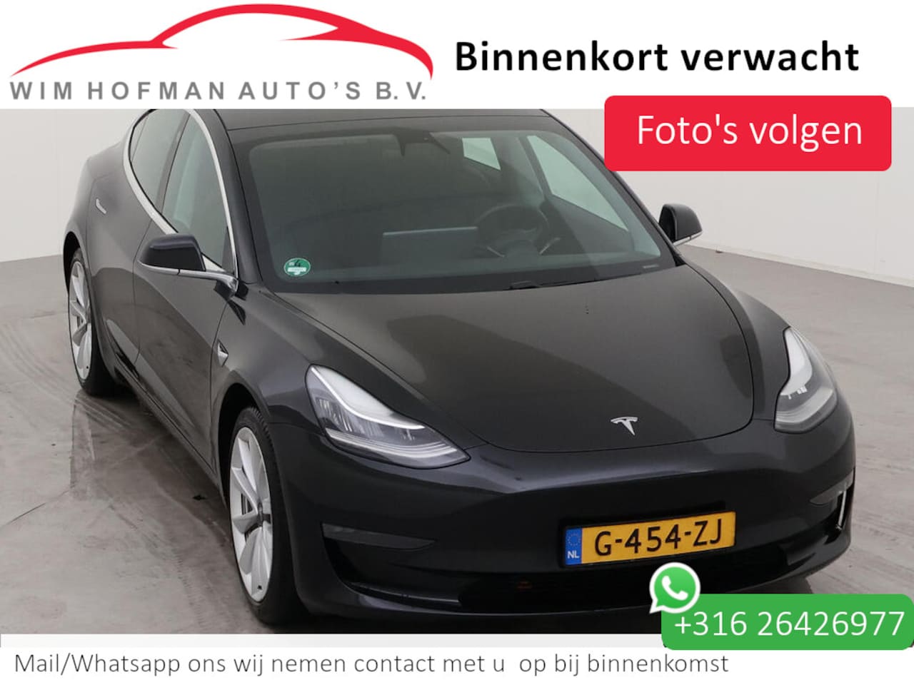 Tesla Model 3 - Long Range RWD Long Range AWD 75 kWh 351PK Autopilot Camera Leder Panodak - AutoWereld.nl