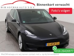 Tesla Model 3 - Long Range AWD 75 kWh 351PK 19 Inch Autopilot Camera Leder Panodak