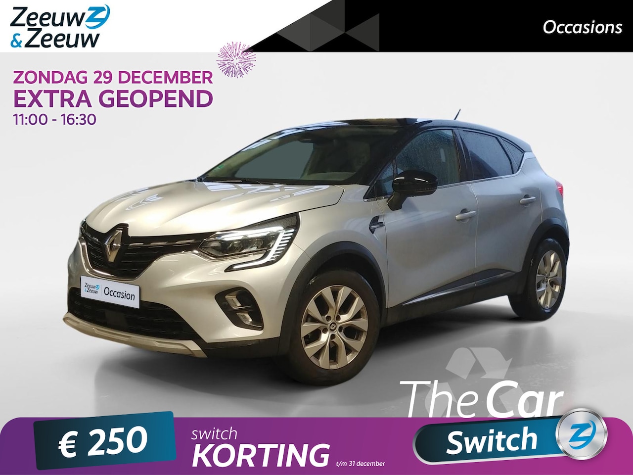 Renault Captur - 1.0 TCe 90 Intens | Trekhaak | Two-tone | - AutoWereld.nl