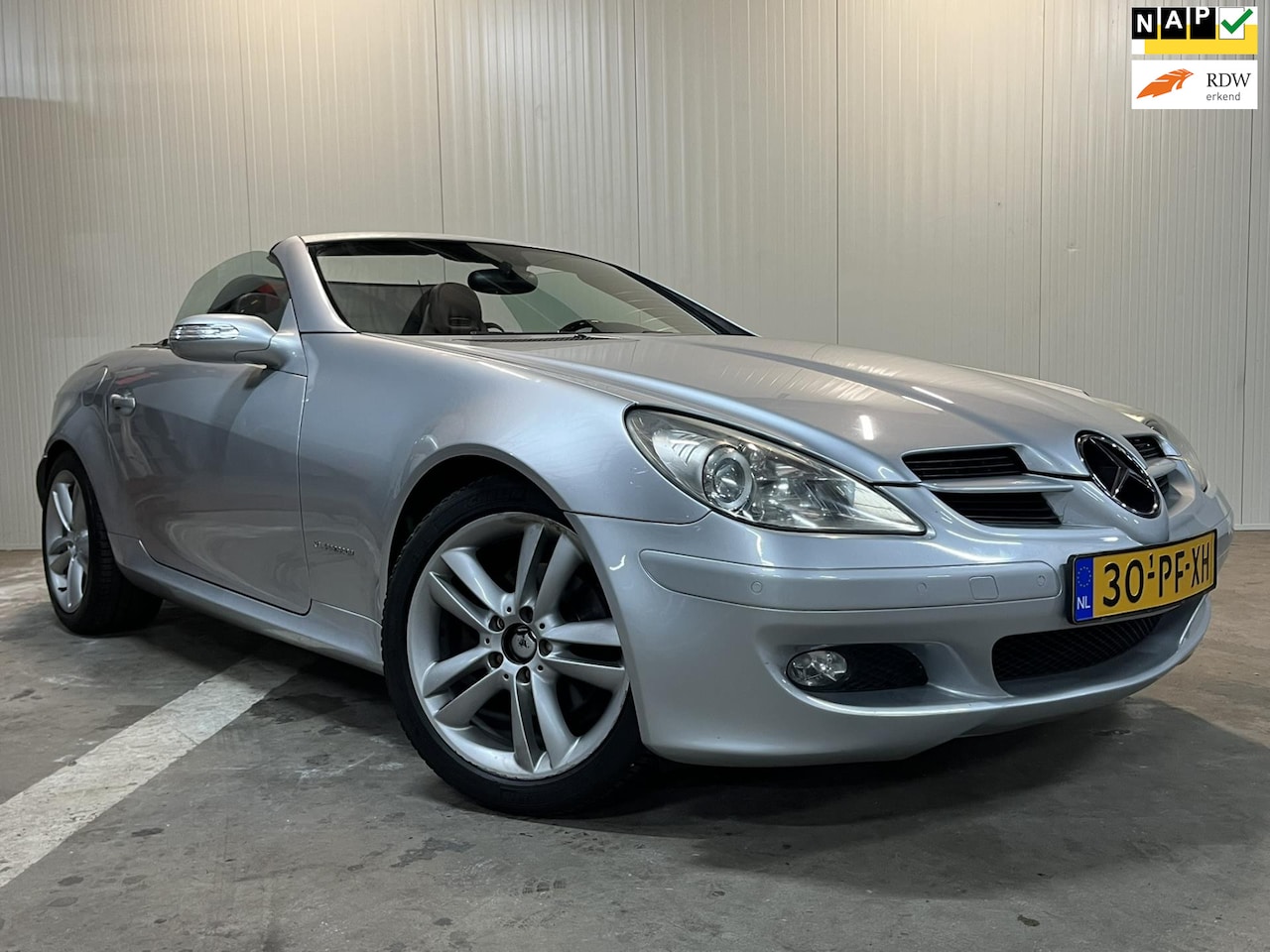 Mercedes-Benz SLK-klasse - 200 Kompressor Harman kardon Airscarf Navigatie - AutoWereld.nl