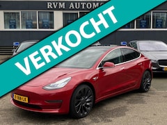 Tesla Model 3 - Long Range AWD 75 kWh VAN: 26.900, - VOOR 24.877, - EINDEJAARSVOORDEEL: 2.023, - | TREKHAA