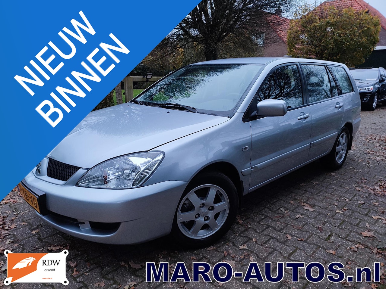 Mitsubishi Lancer Station Wagon - 1.6 Invite AIRCO | LM wielen | Boekjes | NAP | RIJKLAAR met service! - AutoWereld.nl