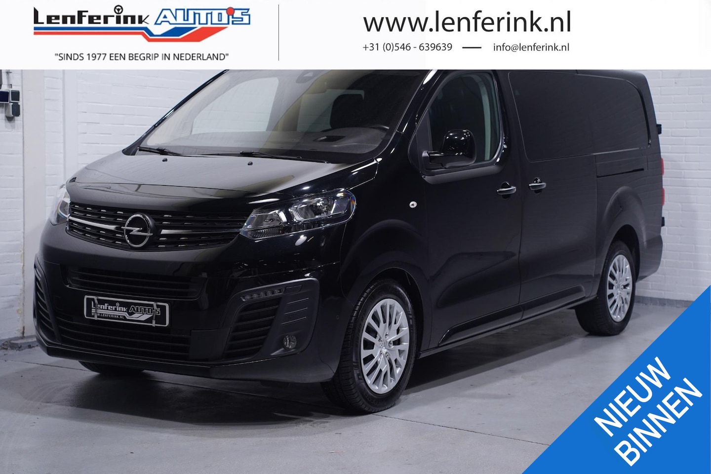 Opel Vivaro - 2.0 CDTI 177 pk L3 Dubbel Cabine Aut 2x Schuifdeur Navi, Camera, HUD, Keyless Entry, Trekh - AutoWereld.nl