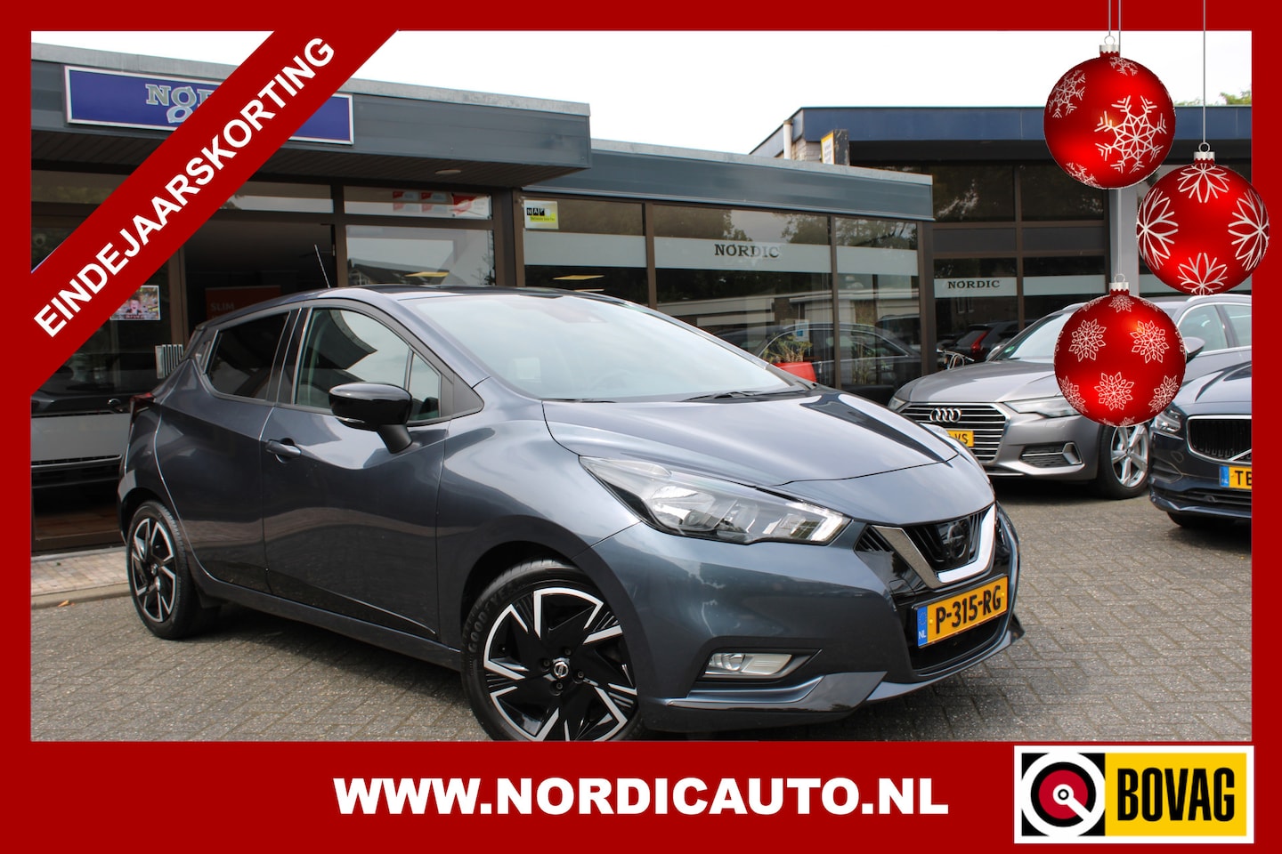 Nissan Micra - 1.0 IG-T N-DESIGN / AIRCO- NAVIGATIE- CRUISE CONTROL APPLE CARPLAY - AutoWereld.nl