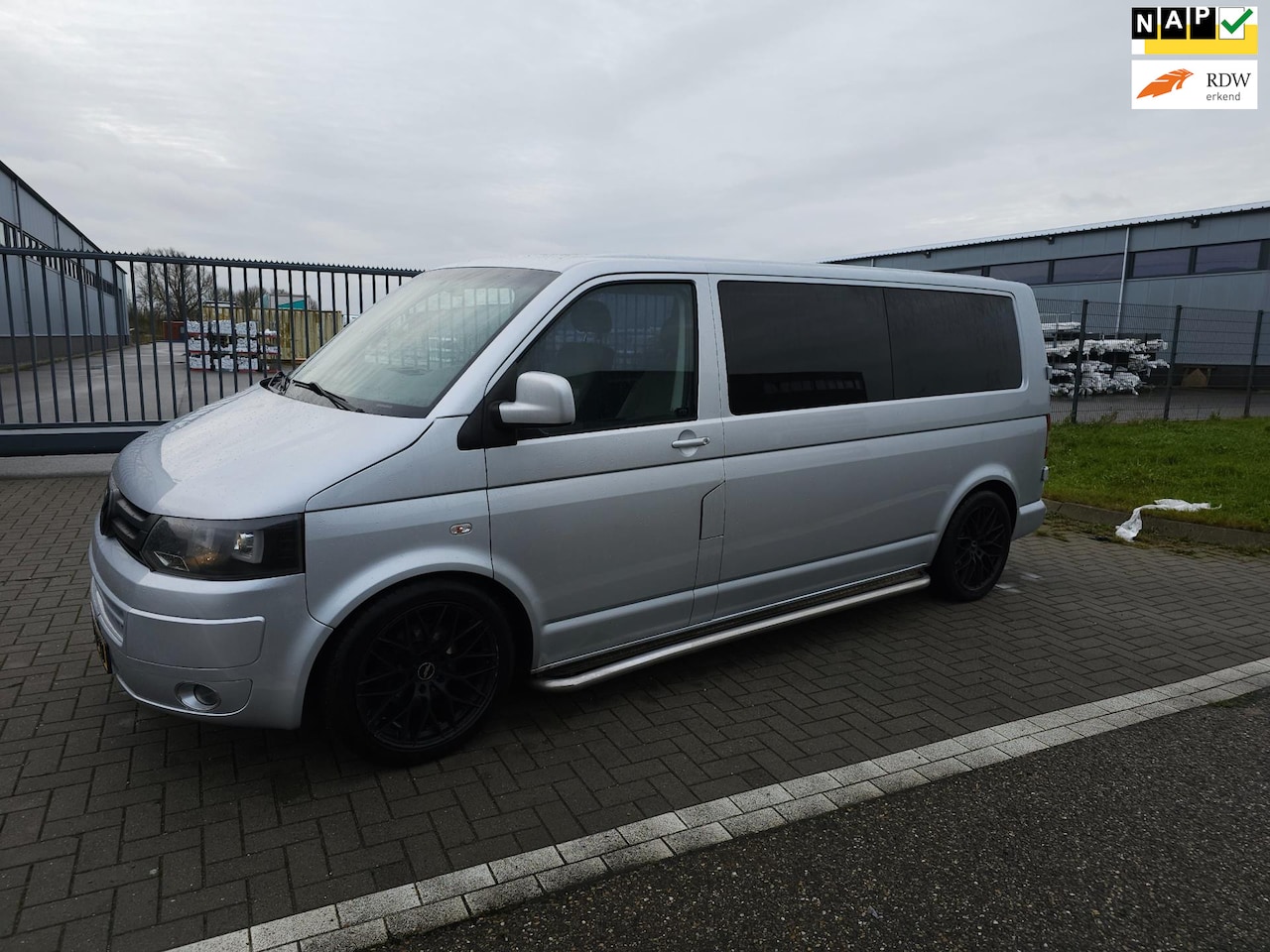 Volkswagen Transporter - 2.5 TDI 340 T5GP / DC / lang / Airco - AutoWereld.nl