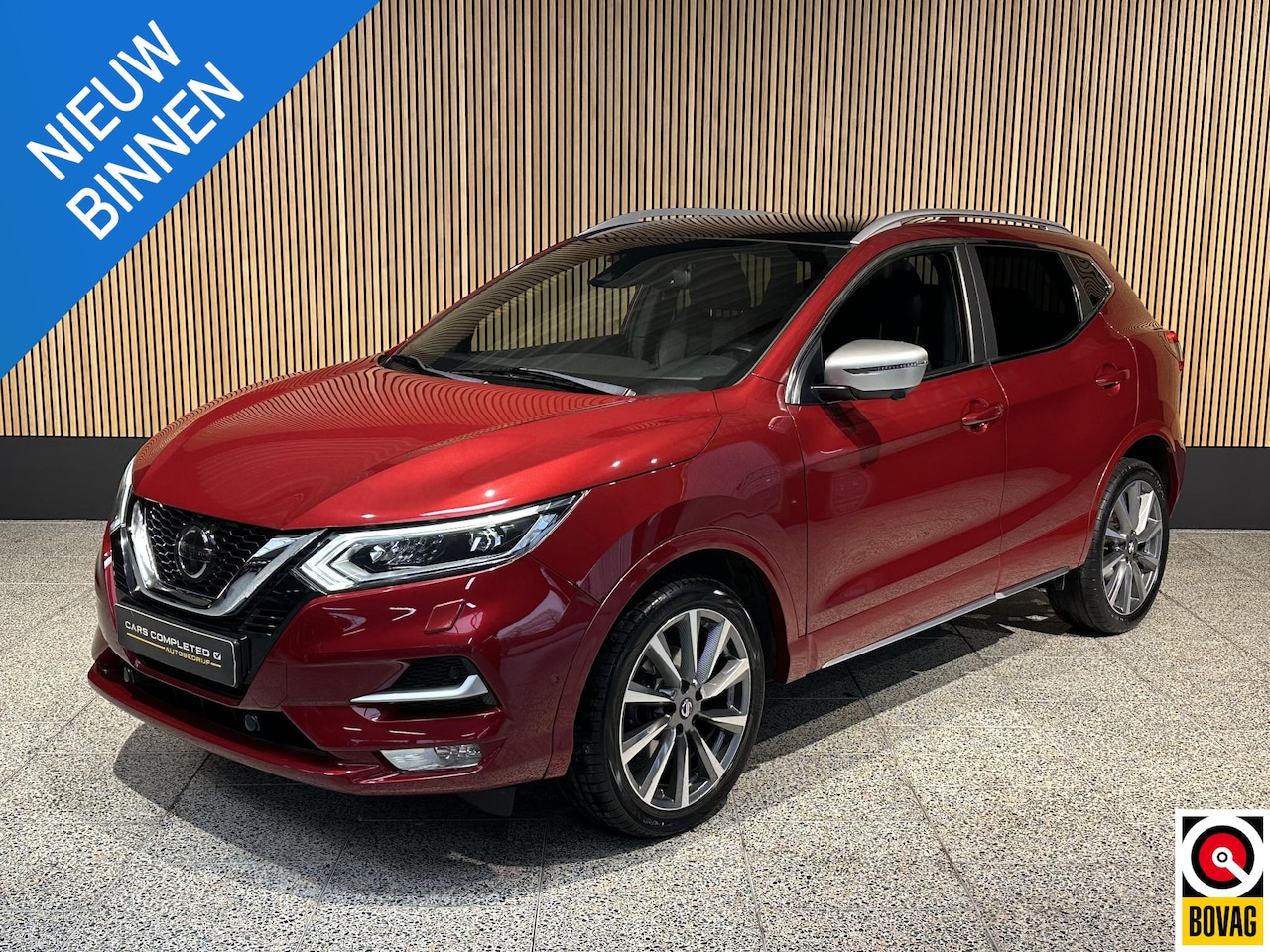 Nissan Qashqai - 1.3 DIG-T Tekna + Lederen bekleding | Trekhaak | Pano | Bose - AutoWereld.nl