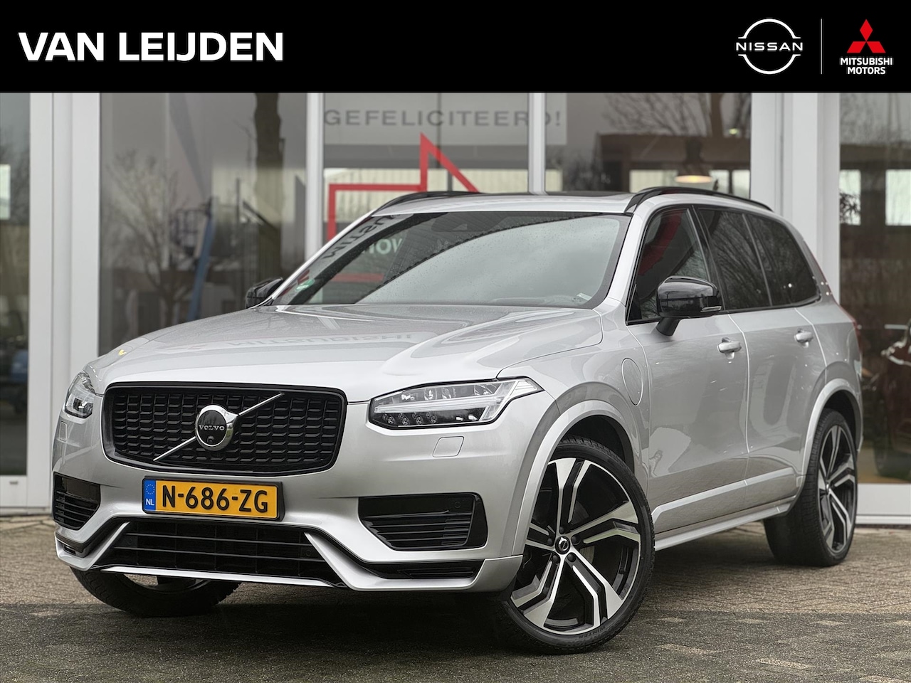 Volvo XC90 - T8 Recharge AWD R-Design | Trekhaak | Panoramadak | Luchtvering | Leder | 22 inch | H&K - AutoWereld.nl