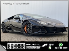 Lamborghini Huracán Evo - 5.2 V10 - 640 CV AWD Nero Ade Lifting Dealer serviced Incl-BTW 4WD