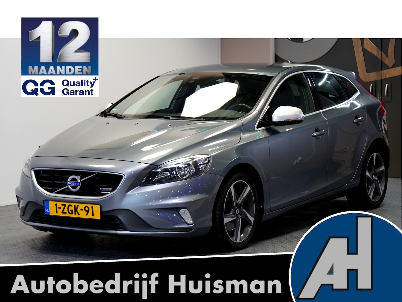 Volvo V40 - 1.6 T4 132kW/180pk Aut6 R-Design CLIMA + CRUISE + SPORTSTOELEN + LEER/ALCANTARA + ALU-INLE - AutoWereld.nl