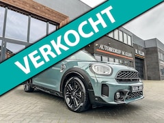 MINI Countryman - 2.0 Cooper S E ALL4 220pk Sage green/Chester leer/hk/pano/camera/uniek