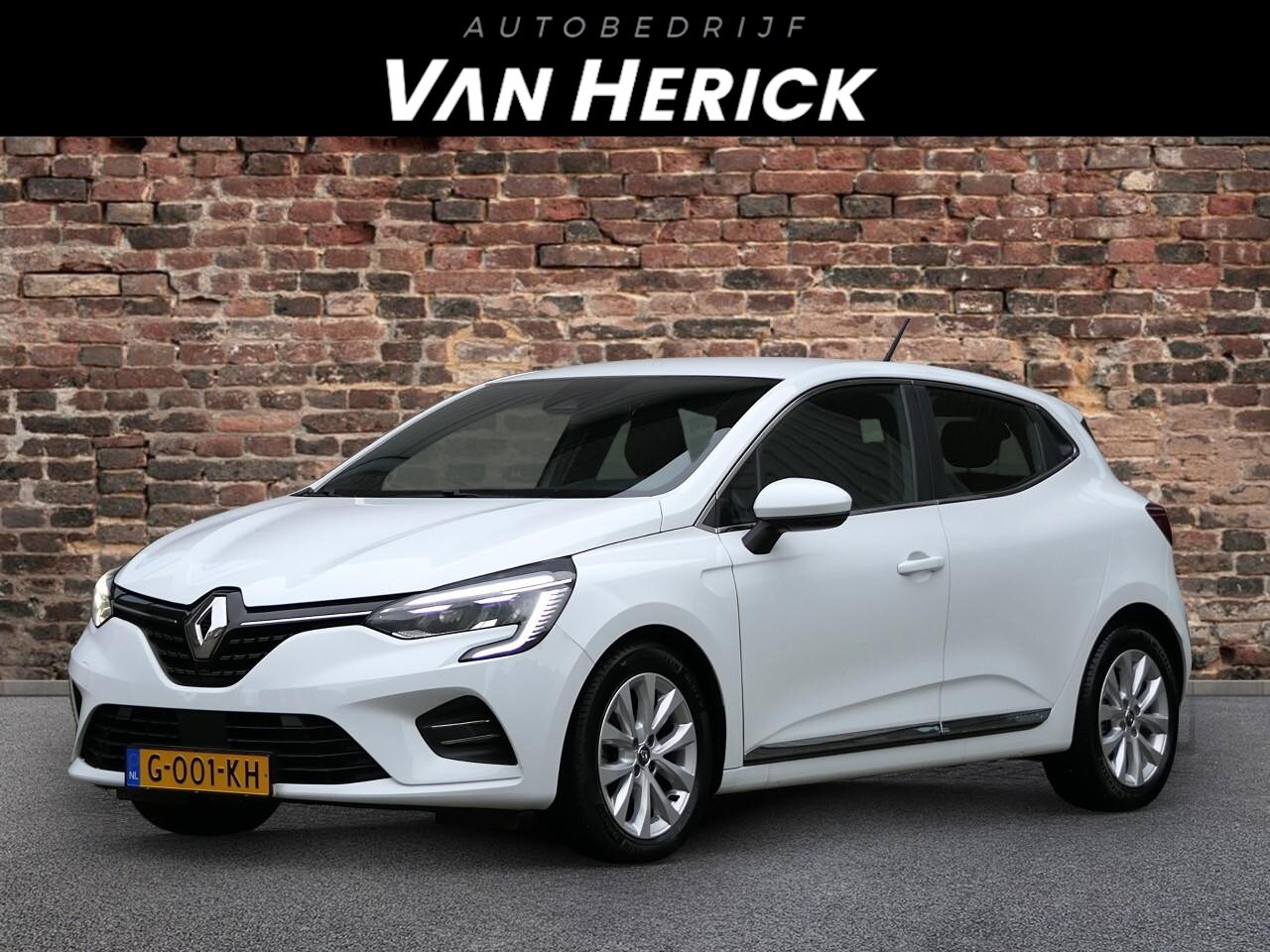 Renault Clio - 1.0 TCe Intens | Half leder/stof | Cruise | Keyless | Airco | Navi - AutoWereld.nl