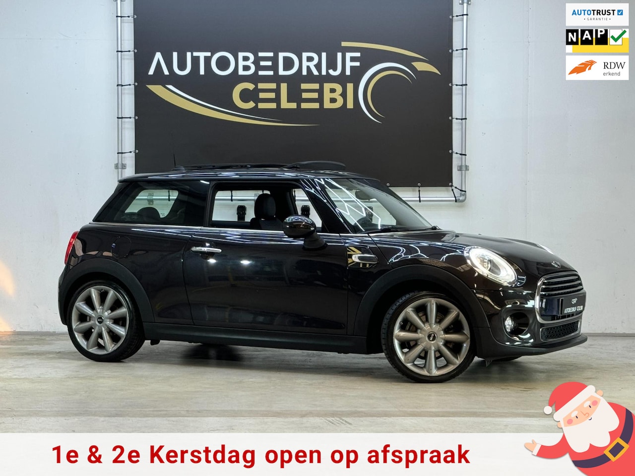 MINI Cooper - Mini 1.5 Chili 2014 BRUIN P-DAK|CLIMA|LED|LEER - AutoWereld.nl