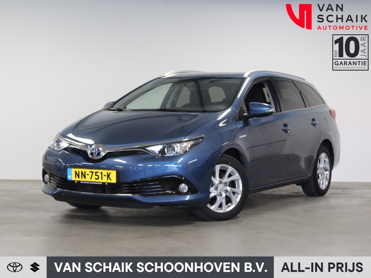 Toyota Auris Touring Sports - 1.8 Hybrid Dynamic | Van Schaik geleverd & onderhouden | Afneembare trekhaak | Navigatie - AutoWereld.nl