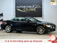 BMW 6-serie Cabrio - 630i High Executive 2010 ZWART SOFTOP