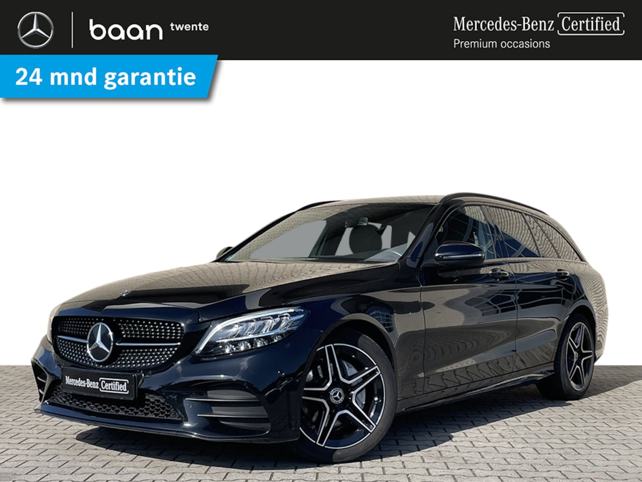 Mercedes-Benz C-klasse Estate - C 160 Business Solution AMG Limited l Nightpakket l Stoelverwarming l Camera l LED koplamp - AutoWereld.nl