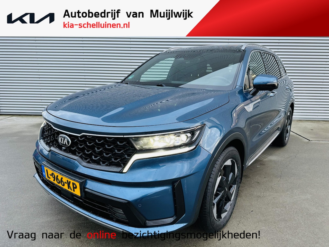 Kia Sorento - 1.6 T-GDI Plug-in Hybrid 4WD ExecutiveLine 7p. NL-dealerauto | NW geleverd&onderhouden | T - AutoWereld.nl