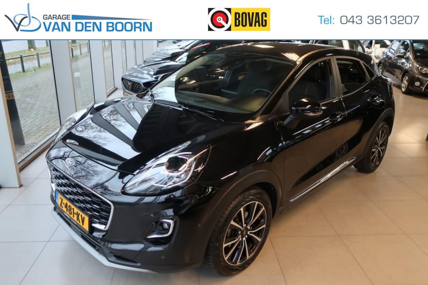 Ford Puma - 1.0 EcoBoost Titanium 1.0 ECOBOOST 125PK TITANIUM, Navi, Apple Carplay/ Android Auto, - AutoWereld.nl