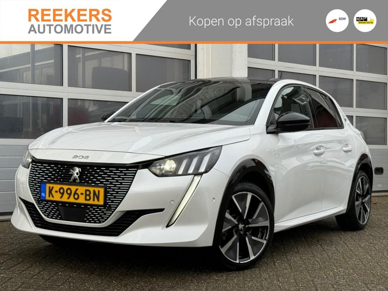 Peugeot 208 - EV GT 350 50 KWH panodak dealer ondh. - AutoWereld.nl