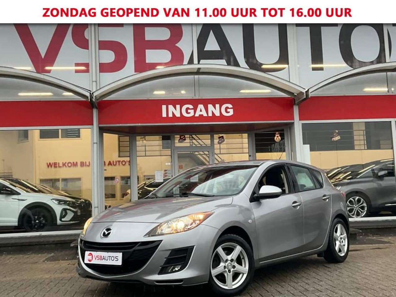 Mazda 3 - 1.6 BUSINESS 105 PK AIRCO TREKHAAK LMV ELEC-PAKKET INRUILKOOPJE - AutoWereld.nl