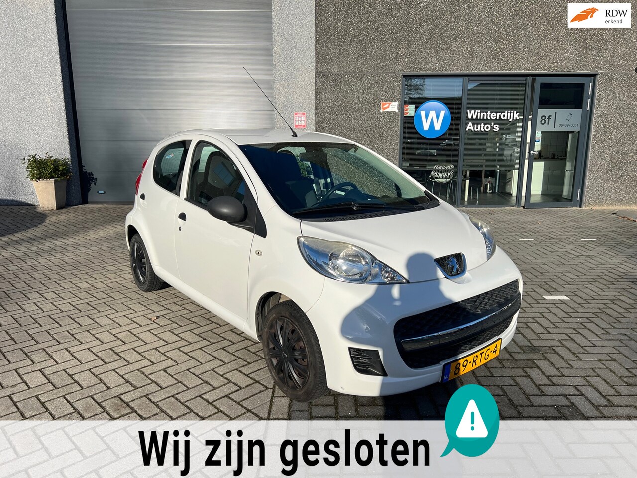 Peugeot 107 - 1.0-12V XR Airco! 5-Deurs! Dealer onderhouden! - AutoWereld.nl