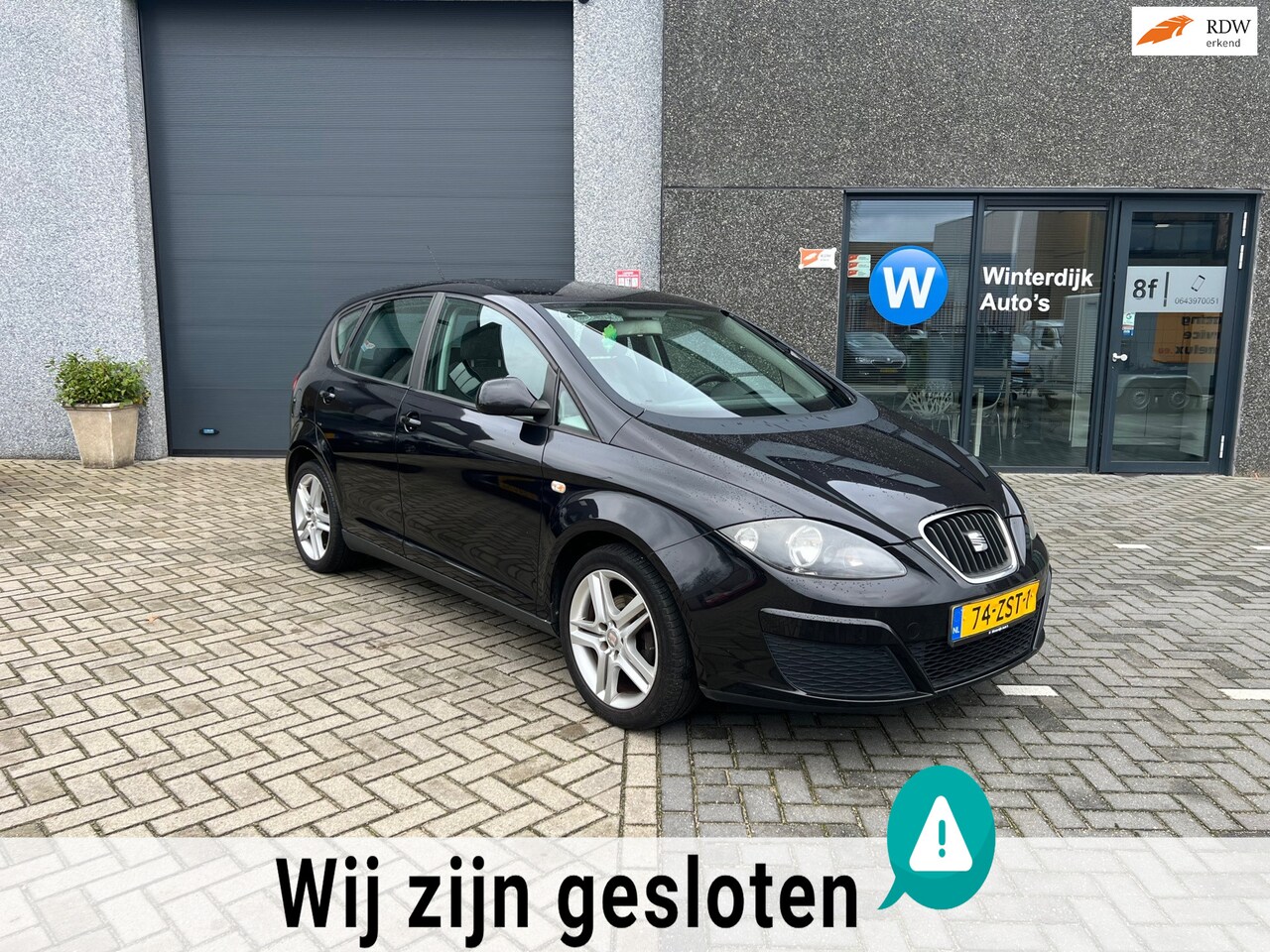 Seat Altea - 1.4 Airco! Cruise! Trekhaak! Bluetooth! met Apk! - AutoWereld.nl