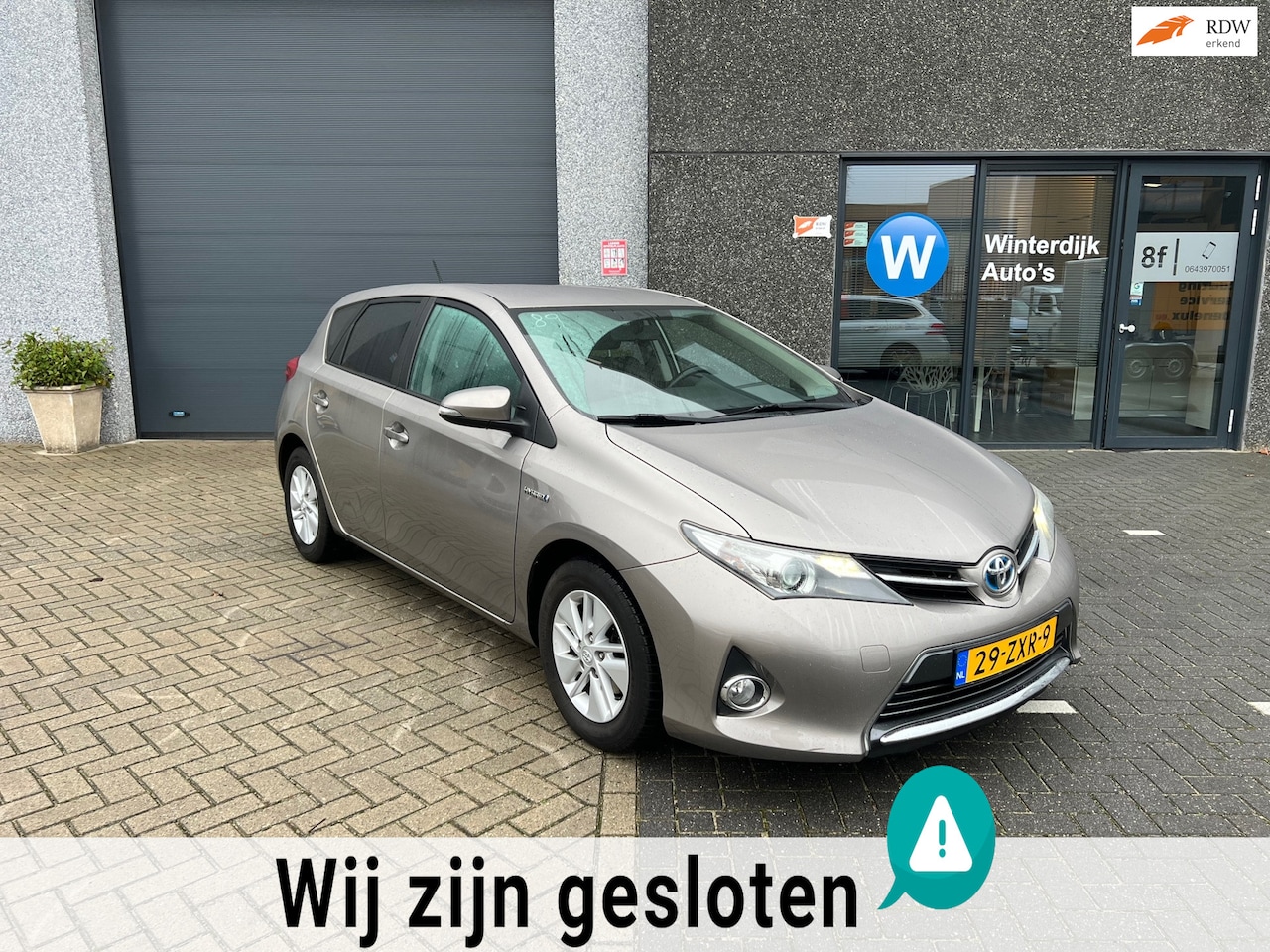 Toyota Auris - 1.8 Hybrid Aspiration Automaat! Dealer onderhouden! Nap! - AutoWereld.nl